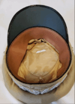 WWII Douglas MacArthur General Officer Visor Hat i