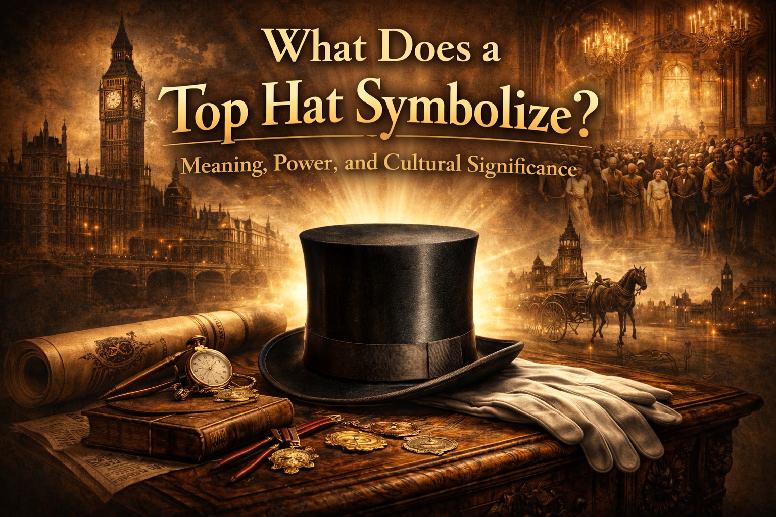 What Does a Top Hat SymbolizeMeaning Power and Cultural Significance