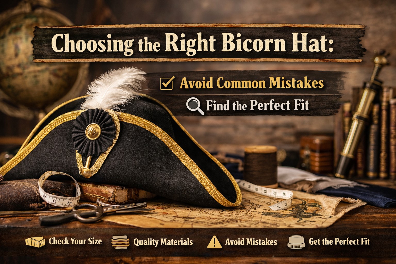 Choosing the Right Bicorn Hat Avoid Common Mistakes Find the Perfect Fit