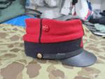 French Army Kepi Model 1884 – WW1 Era Military Red Cap Reproduction l