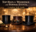 Top Hats for Weddings and Formal Events: Complete Style Guide