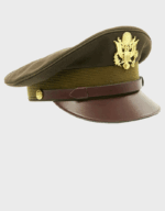WWII US Officer Visor Crusher Cap S